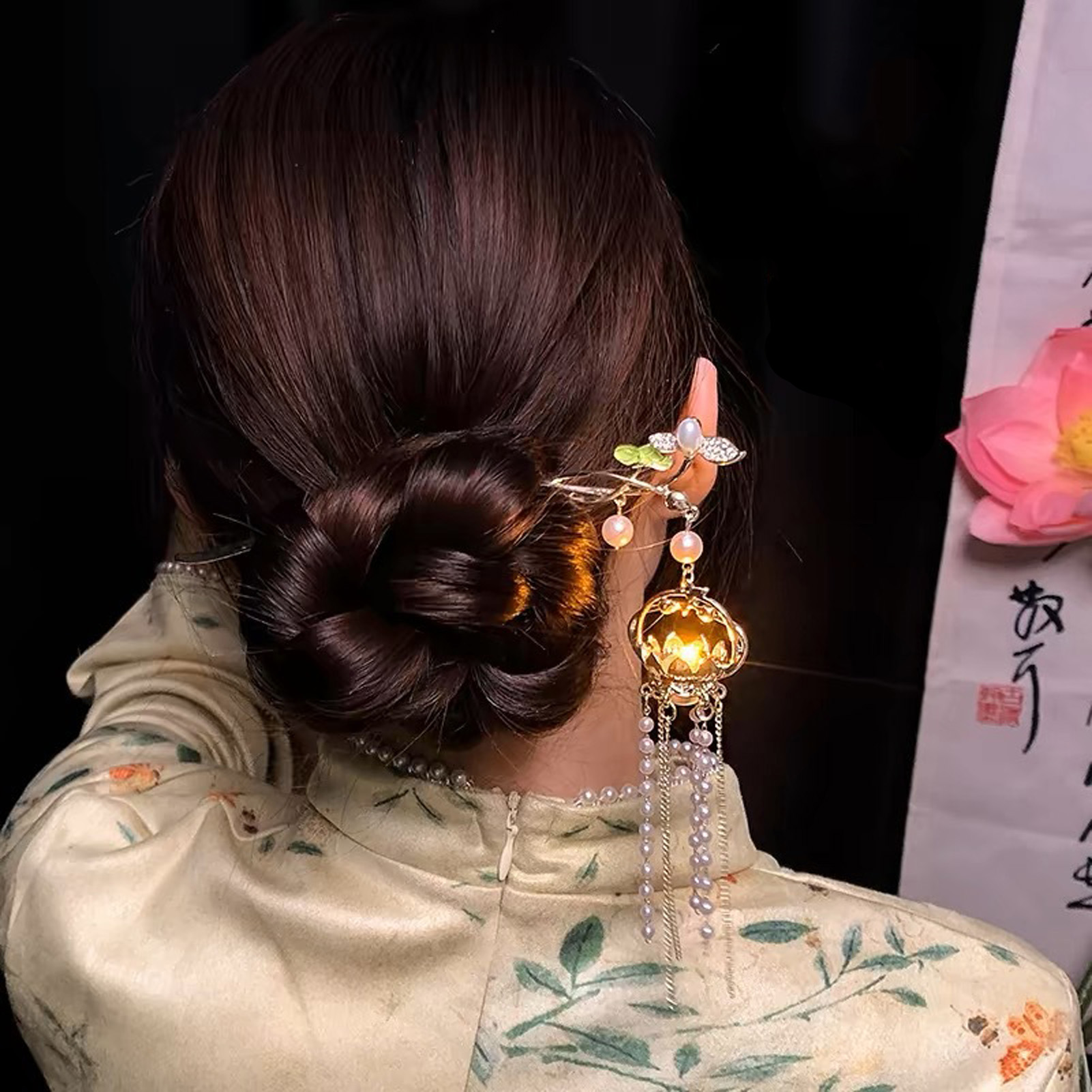 Luminous Flower Hairpin For Wo - Supply Florist review and price