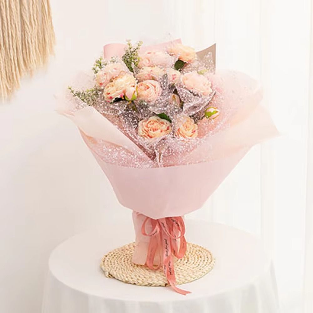 Snowflake Fresh Flower Wrappin - Florist Flower Supply review and price